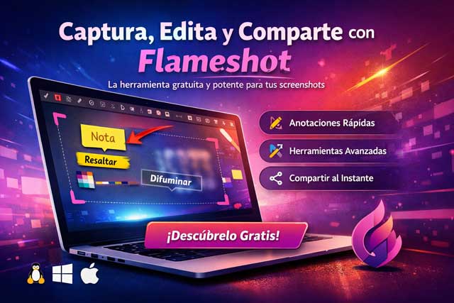 Flameshot, la mejor herramineta para captura de pantallas