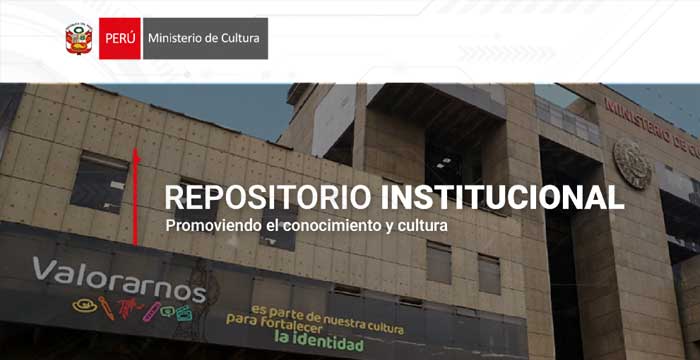 Repositorio del Ministerio de Cultura